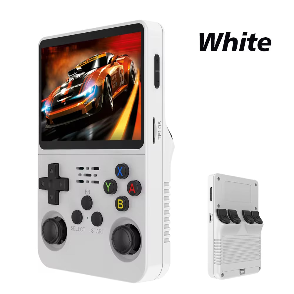 128G R36S Retro Handheld Video Game Console Linux System 3.5 Inch IPS Screen R35S Pro Portable Pocket Video Player 64GB Games